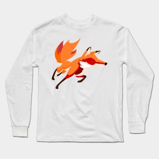 Fox on the Chase Long Sleeve T-Shirt